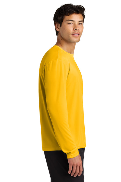 Gold A4 Cooling Performance Long Sleeve Tee A4N3165 plain