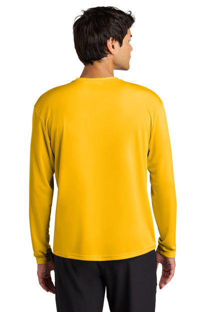 Gold A4 Cooling Performance Long Sleeve Tee A4N3165 plain