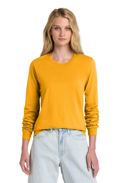 Gold BELLA+CANVAS Unisex Jersey Long Sleeve Tee. BC3501