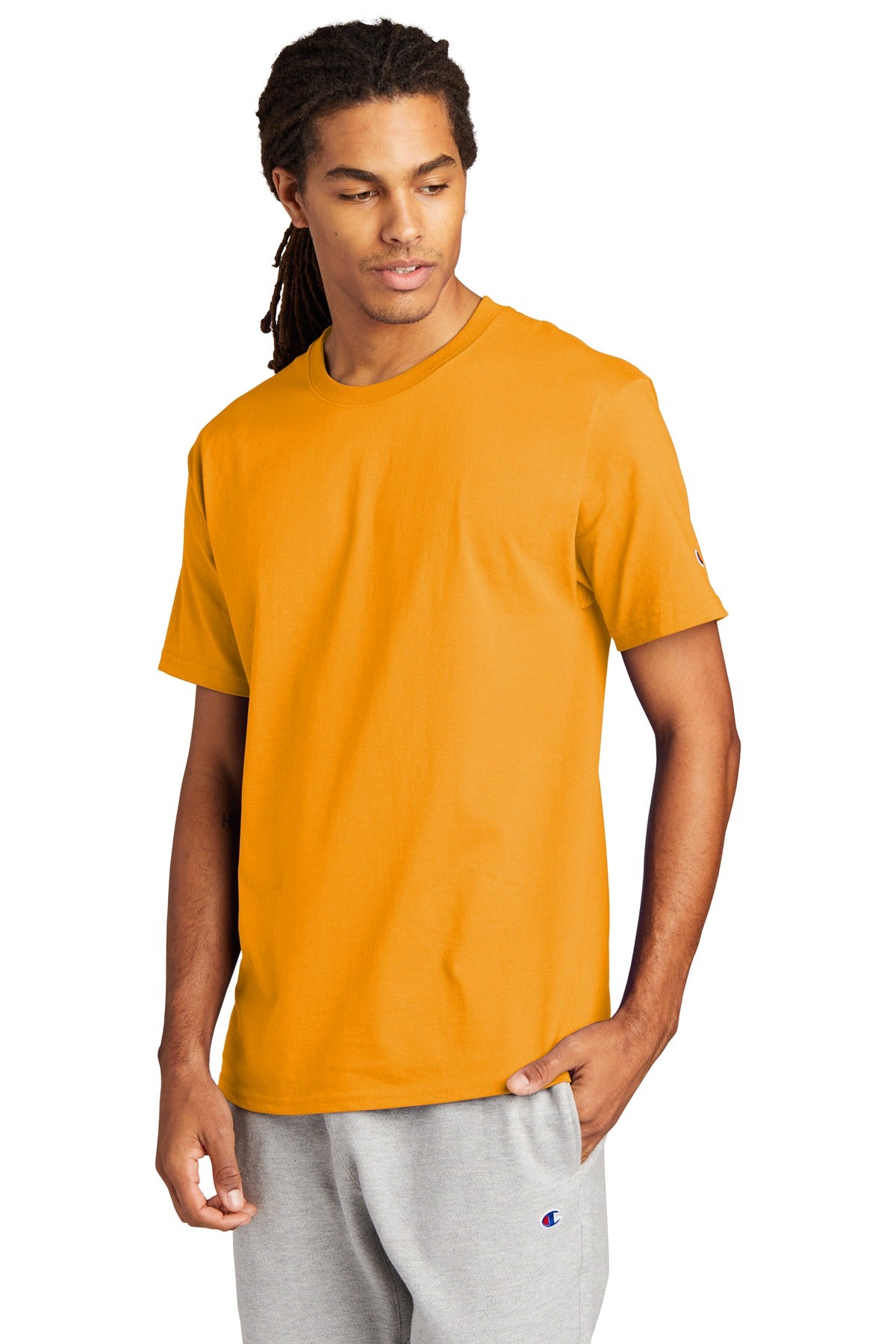 Gold Champion Heritage 6-Oz. Jersey Tee T425 plain