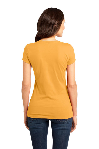 Gold District Women's Fitted Very Important Tee . DT6001 plain