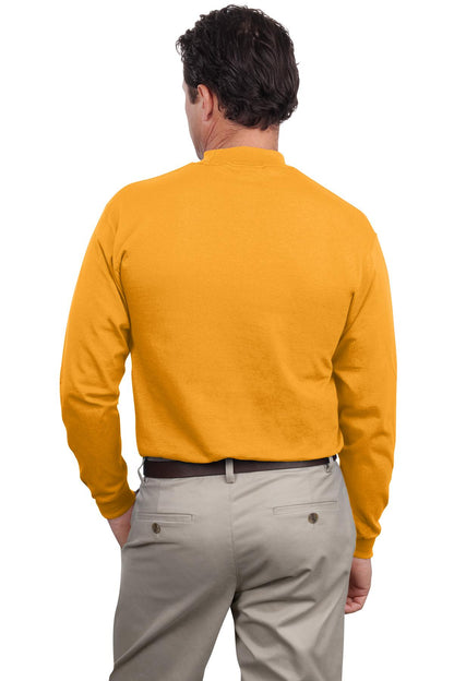 Gold Port & Co Essential Mock Turtleneck. PC61M plain