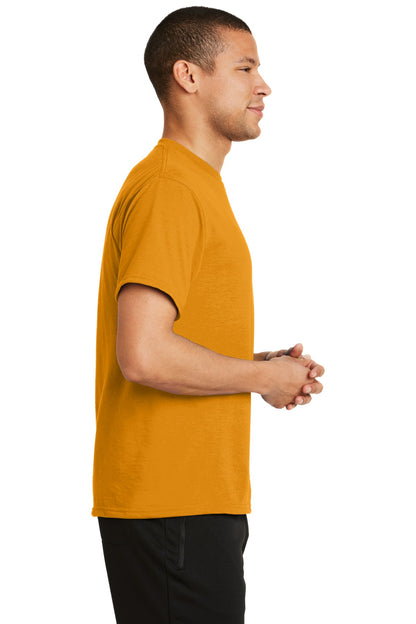 Gold Port & Co Performance Blend Tee. PC381 plain