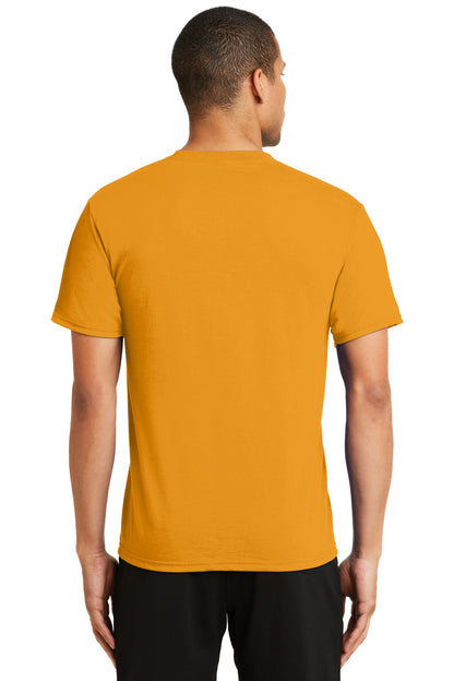Gold Port & Co Performance Blend Tee. PC381 plain