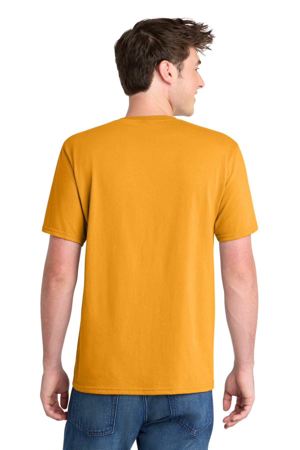 Gold Port & Co Performance Blend Tee. PC381 plain