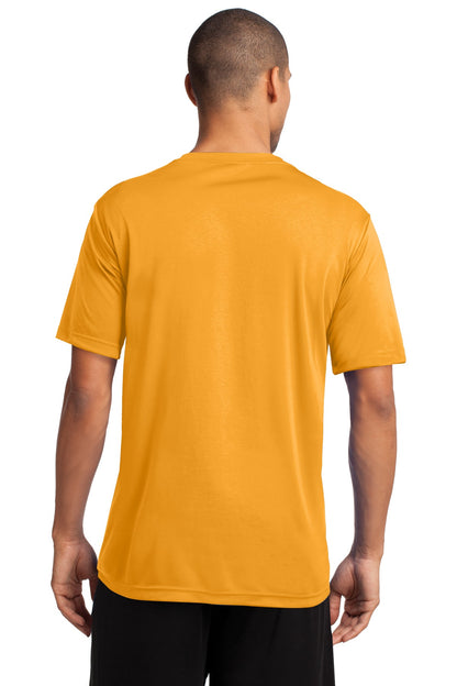 Gold Port & Co Performance Tee. PC380 plain