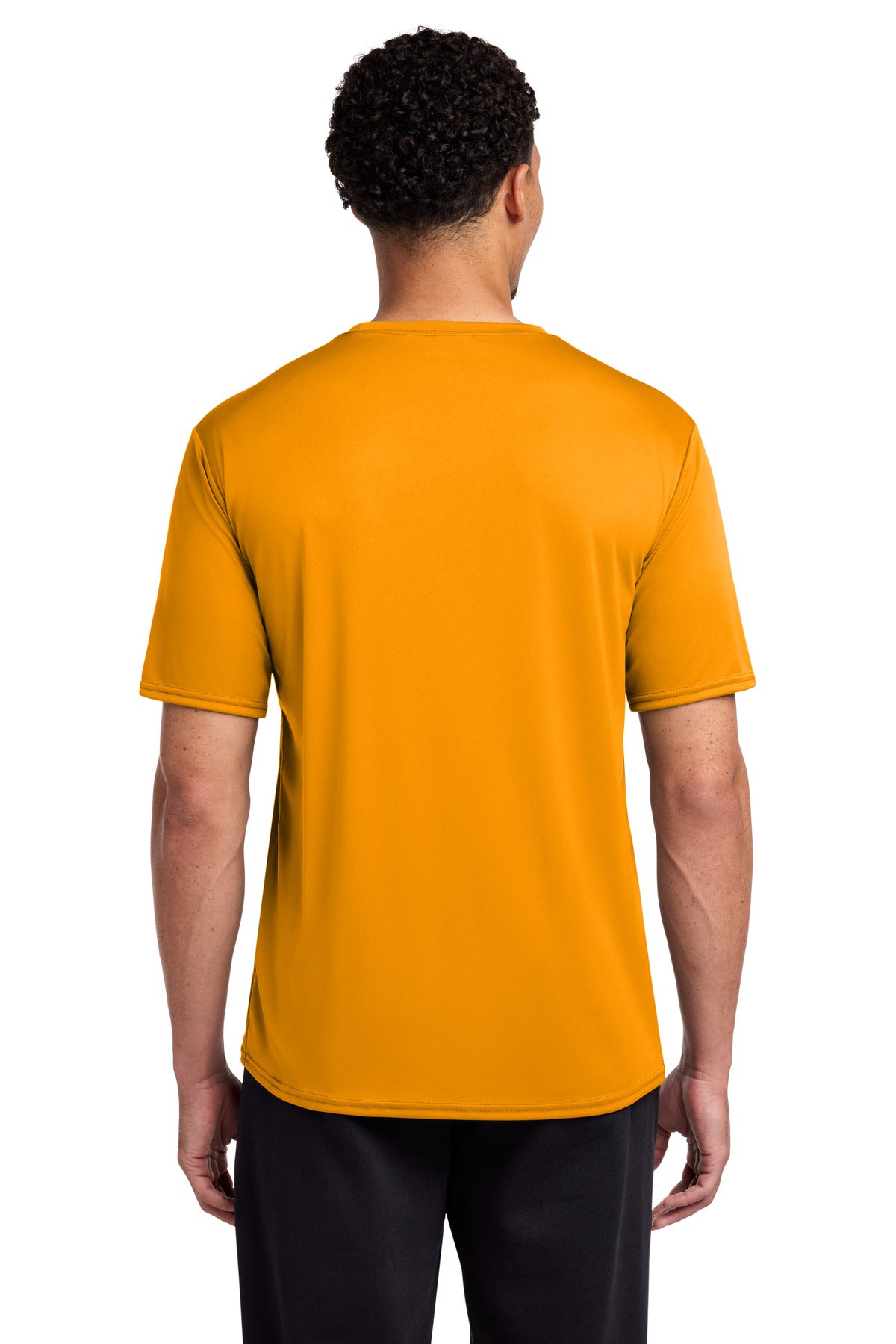 Gold Port & Co Performance Tee. PC380 plain