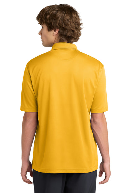 Gold Sport-Tek Dri-Mesh Polo. K469 plain