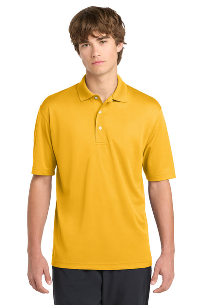 Gold Sport-Tek Dri-Mesh Polo. K469 plain