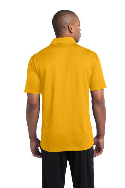 Gold Sport-Tek PosiCharge Active Textured Polo. ST690 plain
