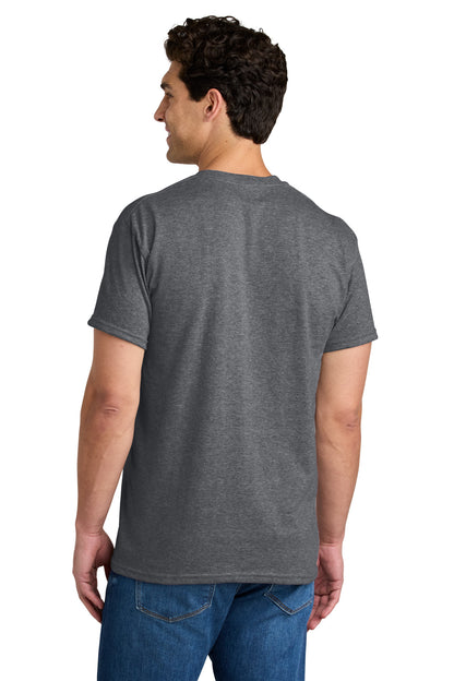 GphHeather Gildan - DryBlend 50 Cotton/50 Poly Pocket T-Shirt. 8300 plain
