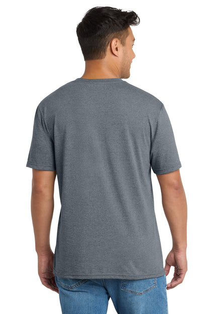 GphHeather Port & Co Tri-Blend Tee. PC330 plain