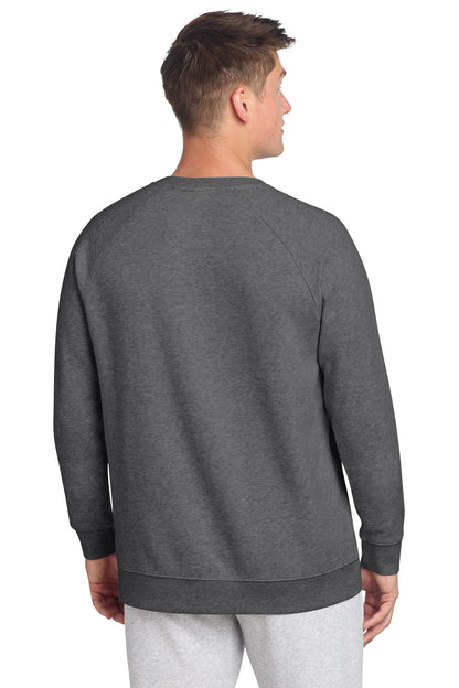 GphHeather Sport-Tek Drive Fleece Crewneck STF203 plain