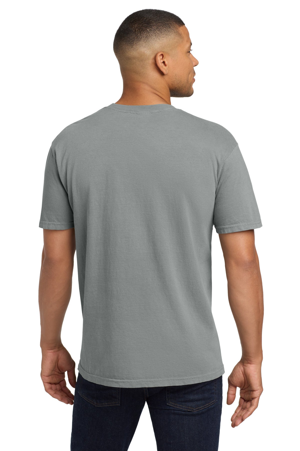 Granite COMFORT COLORS Heavyweight Ring Spun Pocket Tee. 6030 plain