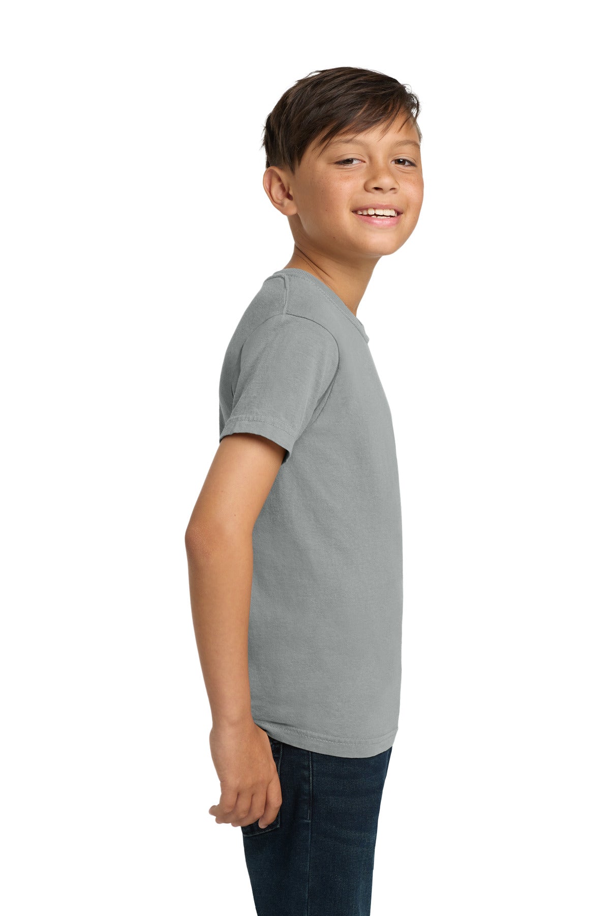 Granite COMFORT COLORS Youth Heavyweight Ring Spun Tee. 9018 plain