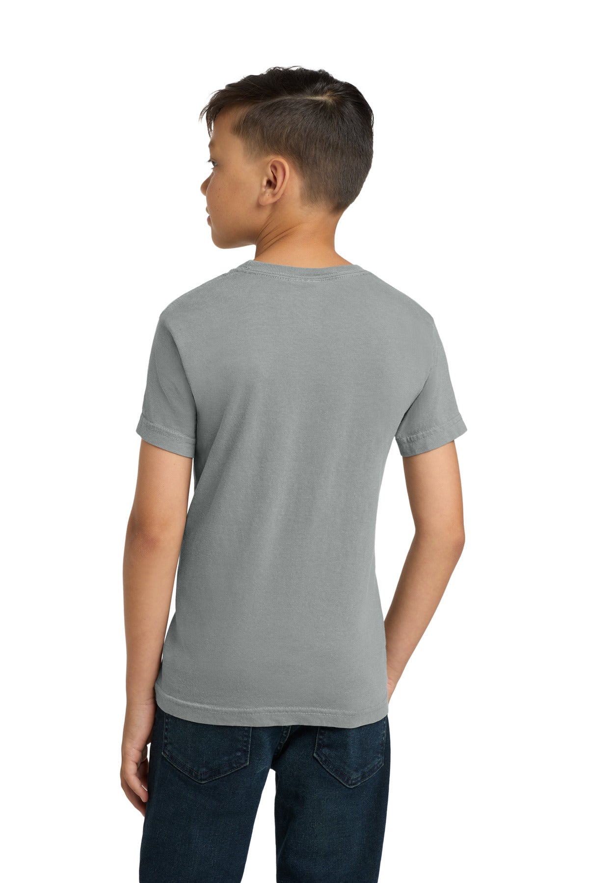 Granite COMFORT COLORS Youth Heavyweight Ring Spun Tee. 9018 plain