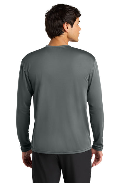 Graphite A4 Cooling Performance Long Sleeve Tee A4N3165 plain