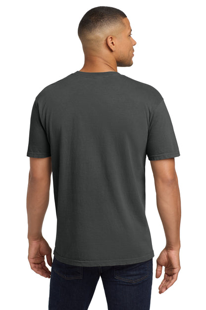 Graphite COMFORT COLORS Heavyweight Ring Spun Pocket Tee. 6030 plain
