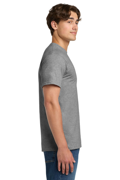 Graphite Hthr Gildan Hammer T-Shirt. H000 plain