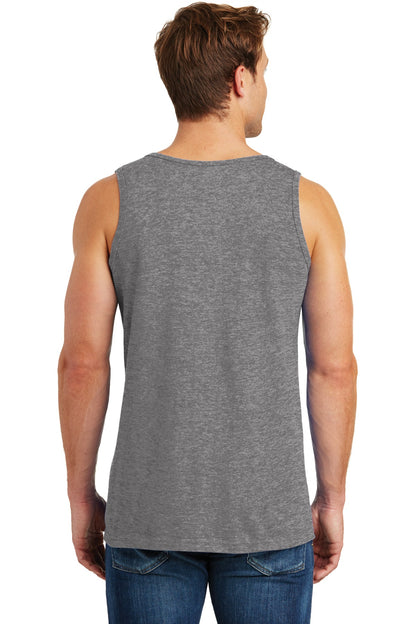 Graphite Hthr Gildan Heavy Cotton Tank Top. G5200 plain