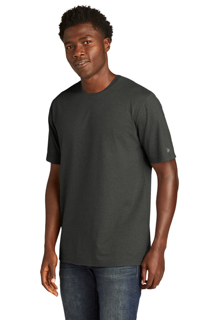 Graphite New Era Tri-Blend Tee NEA135 plain