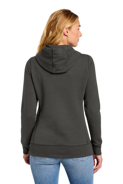 Graphite New Era Women's French Terry Pullover Hoodie. LNEA500 plain