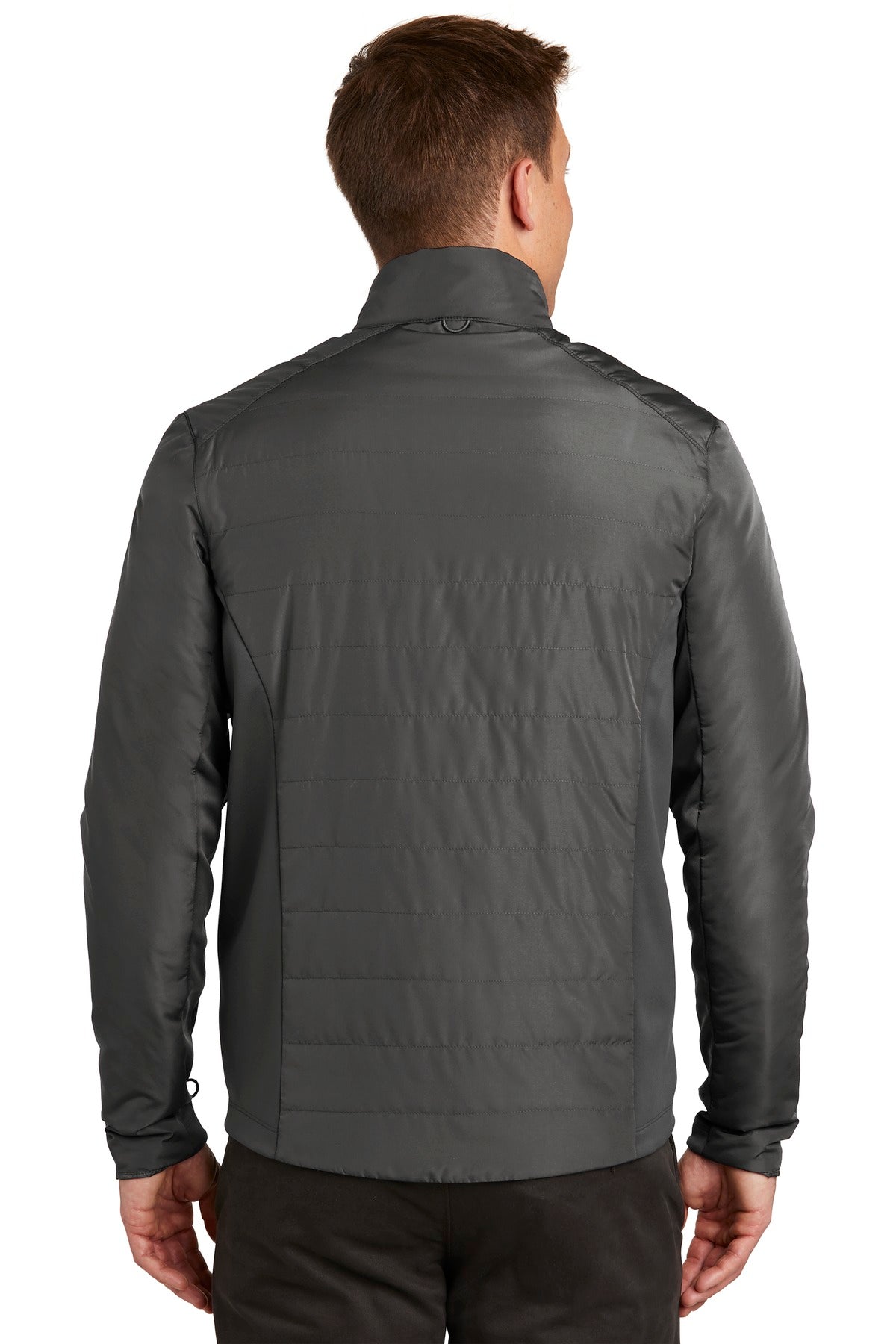 Graphite Port Authority Collective Insulated Jacket. J902 plain