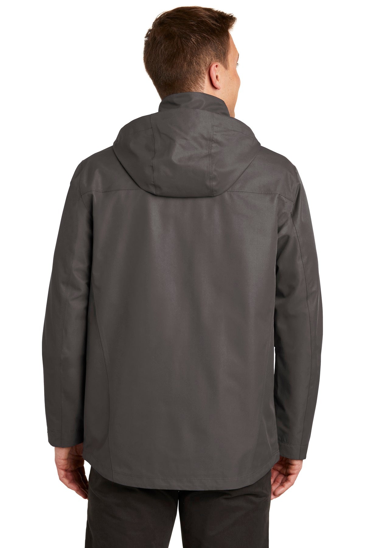 Graphite Port Authority Collective Outer Shell Jacket. J900 plain
