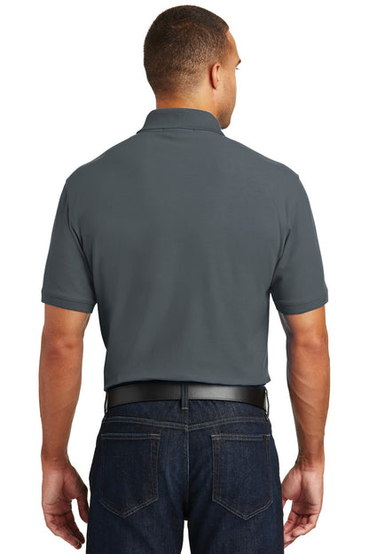 Graphite Port Authority Core Classic Pique Pocket Polo. K100P plain