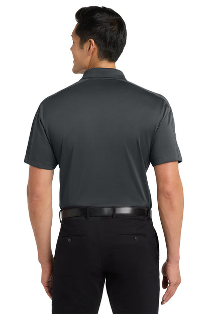 Graphite Port Authority Diamond Jacquard Polo. K569 plain