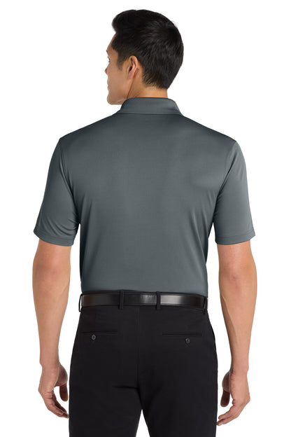 Graphite Port Authority Dry Zone UV Micro-Mesh Polo. K110 plain
