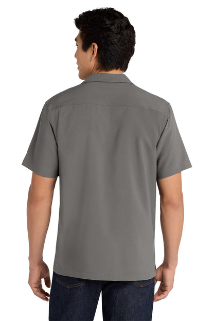 Graphite Port Authority Short Sleeve Performance Staff Shirt W400