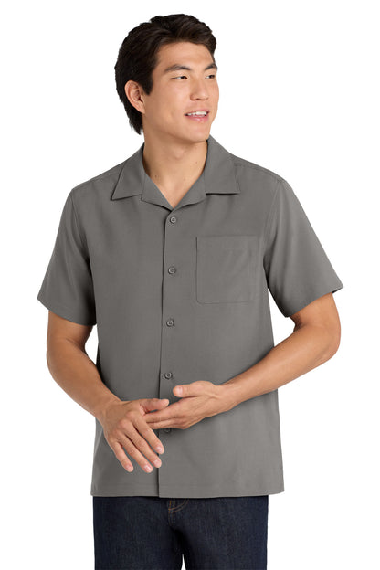 Graphite Port Authority Short Sleeve Performance Staff Shirt W400