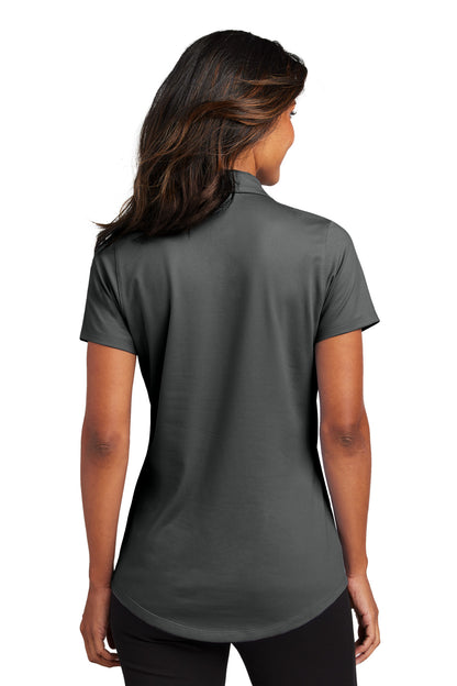 Graphite Port Authority Women's City Stretch Polo LK683 plain