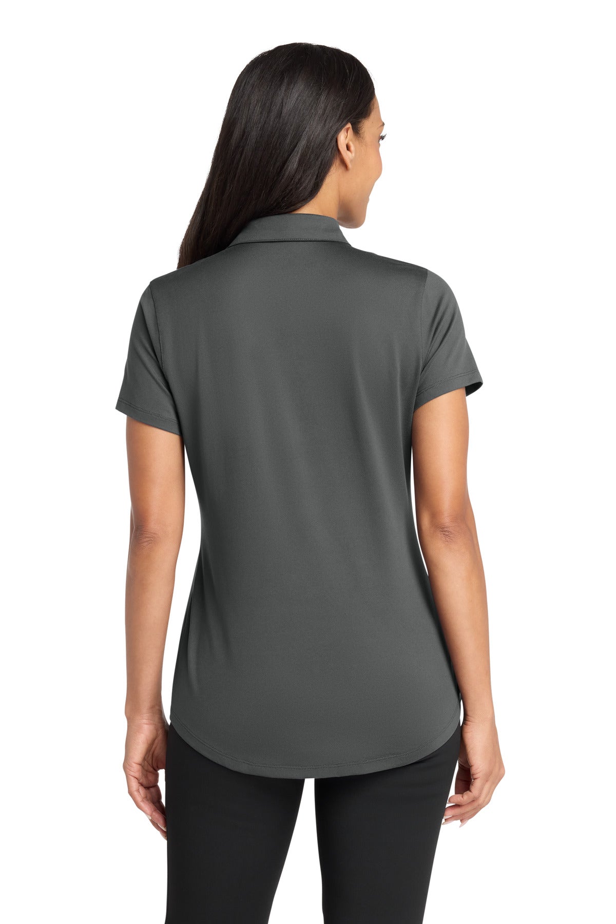 Graphite Port Authority Women's City Stretch Polo LK683
