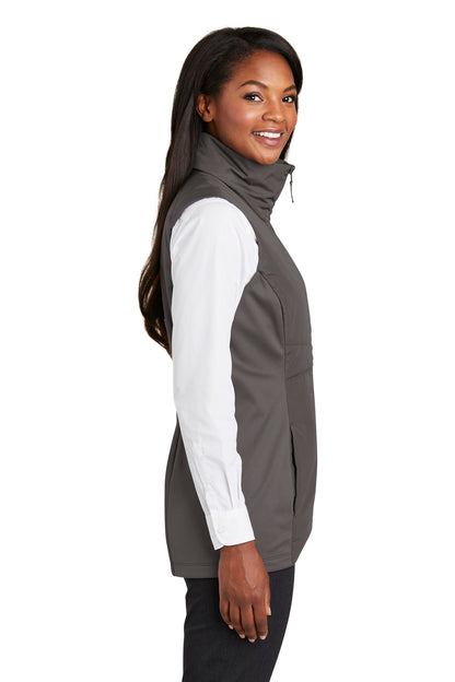 Graphite Port Authority Women's Collective Insulated Vest. L903 plain