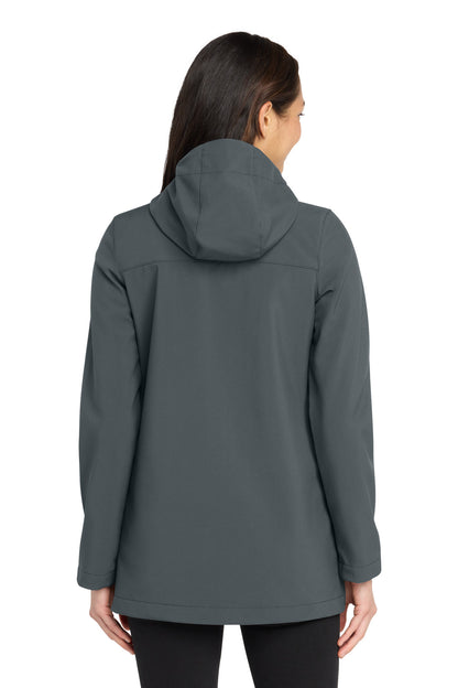 Graphite Port Authority Women's Collective Outer Soft Shell Parka L919 plain