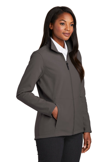 Graphite Port Authority Women's Collective Soft Shell Jacket. L901 plain