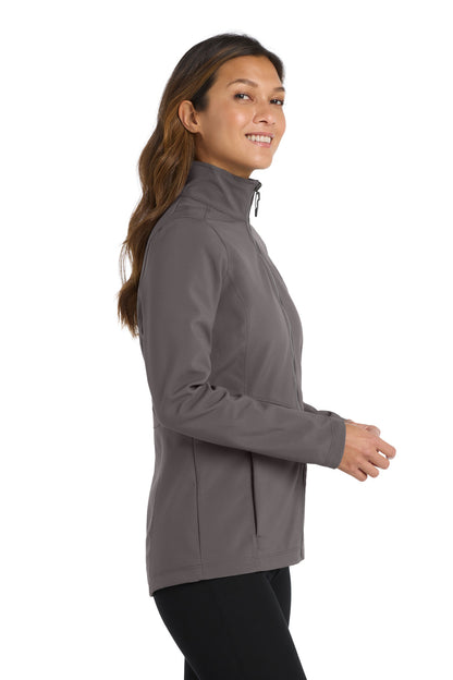 Graphite Port Authority Women's Collective Soft Shell Jacket. L901 plain