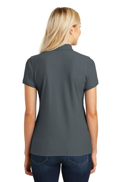 Graphite Port Authority Women's Core Classic Pique Polo. L100 plain