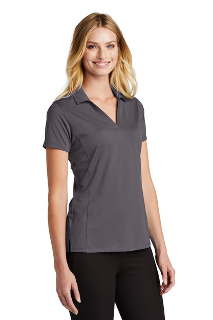Graphite Port Authority Women's Performance Staff Polo LK398 plain