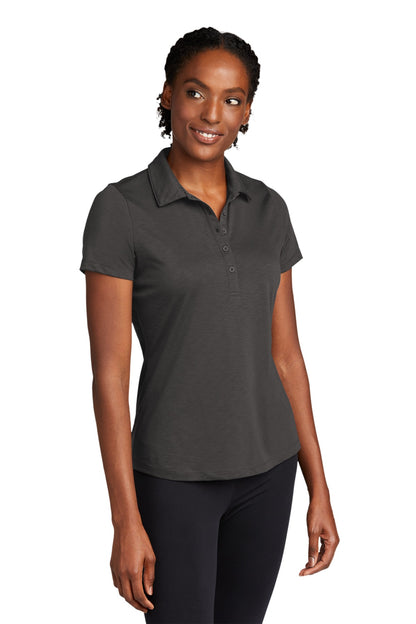 Graphite Sport-Tek Women's PosiCharge Strive Polo. LST530 plain