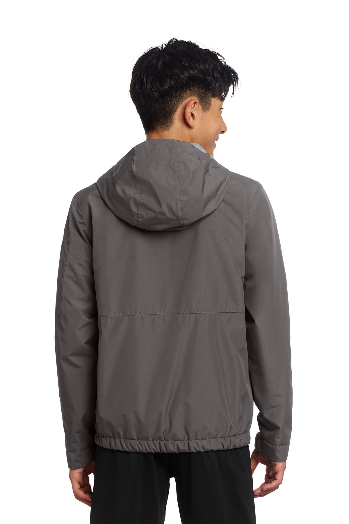 Graphite Sport-Tek Youth Waterproof Insulated Jacket YST56 plain