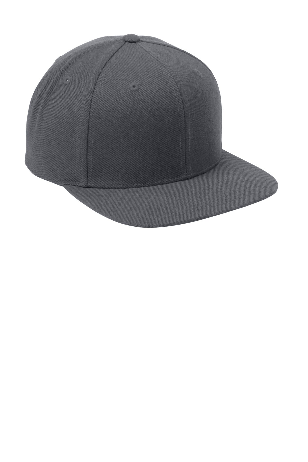 Graphite Sport-Tek YP Classics Flat Bill Snapback Cap. STC19 plain