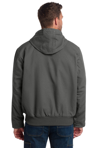 Gravel Carhartt Washed Duck Active Jac. CT104050 plain