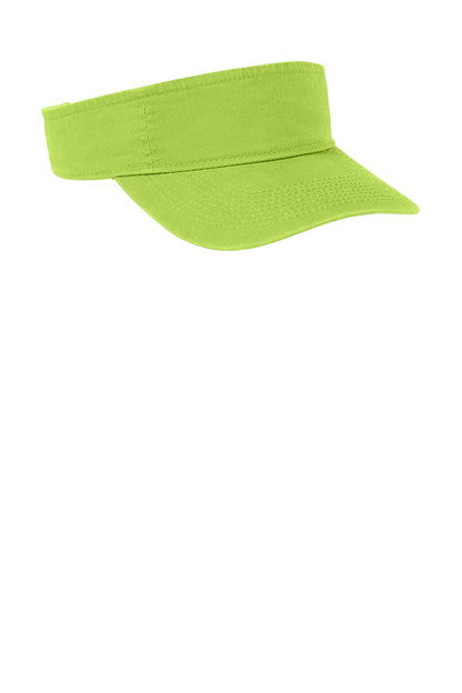 Green Oasis Port Authority Fashion Visor. CP45 plain
