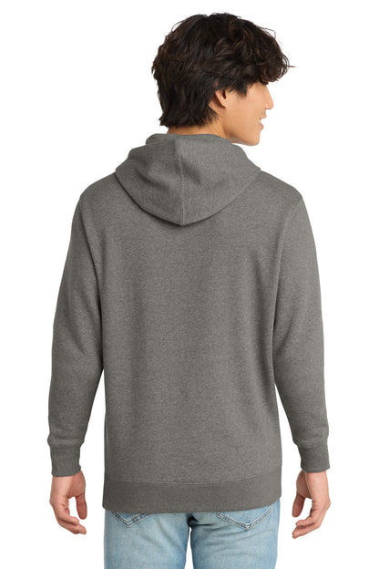 Grey Frost District V.I.T. Fleece Hoodie DT6100 plain