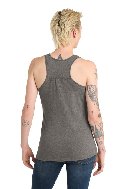 Grey Frost District Women's V.I.T. Racerback Tank DT6302 plain