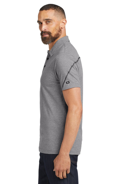 Grey Hthr OGIO Tread Polo. OG135 plain