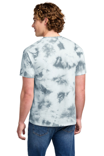 Grey Port & Co Crystal Tie-Dye Tee PC145 plain